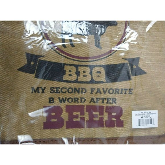 BBQ Favorite B Word Beer Carrier MONA B. - Picture 3 of 3